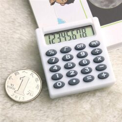 Mini calculadora electrónica de bolsillo