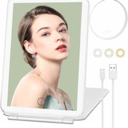 Espejo Cosmético De Viaje Plegable