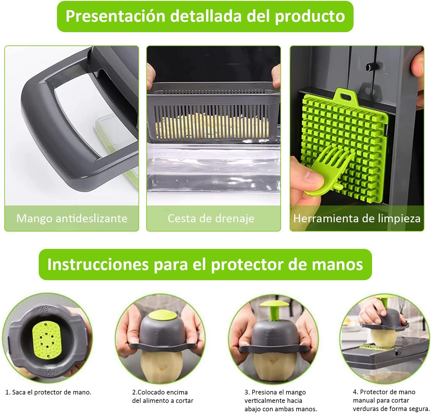 Picadora de verduras 14 en 1 - Image 7