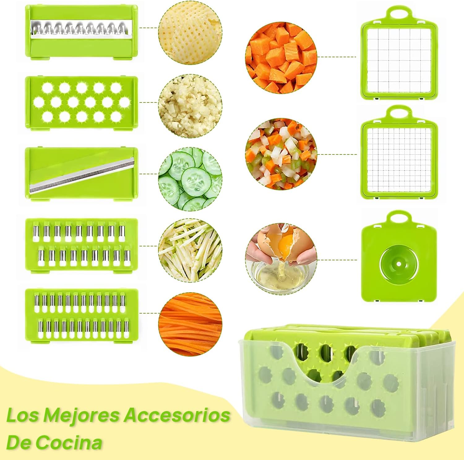 Picadora de verduras 14 en 1 - Image 3