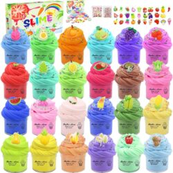 Paquete de 24 Mini Kit de Slime Mantequilla