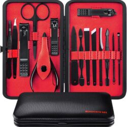 Kit de manicura y pedicura 15 en 1